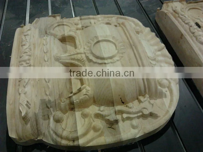 cnc router for furniture parts batch product /2.2kw spindles/AC servo motors /Ball screw transmission/ 3 axis dust proof system