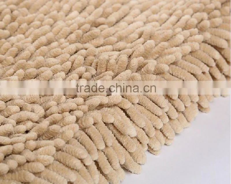 Chenille high pile floor carpet mat living room floor carpet
