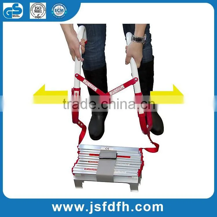 2 Story (13') Emergency Fire Escape Ladder Aluminum ladder