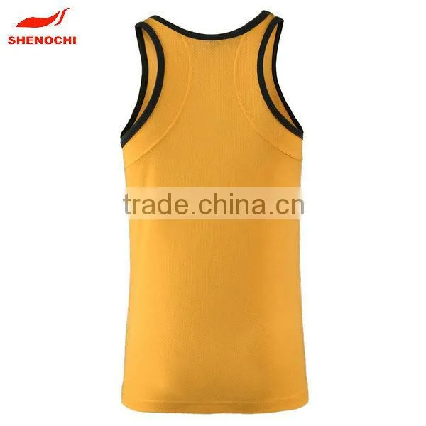 2015 Fashion Wholesale Oem Custom Gym Singlet