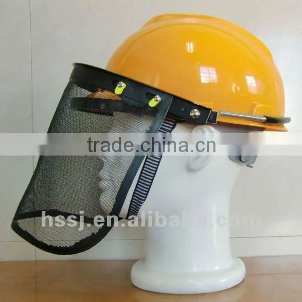 2016 hot selling face visor helmet with anti-explosion face visor mask safety helmet with face visor for sales