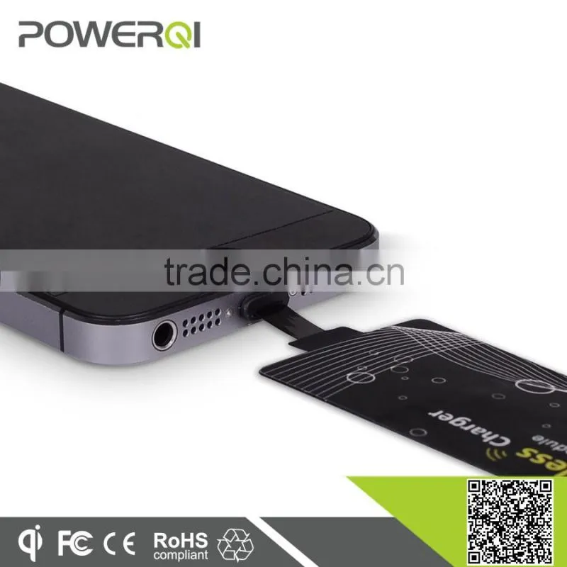 Wireless charging receiver model thinnest designed for iphone 6 charger