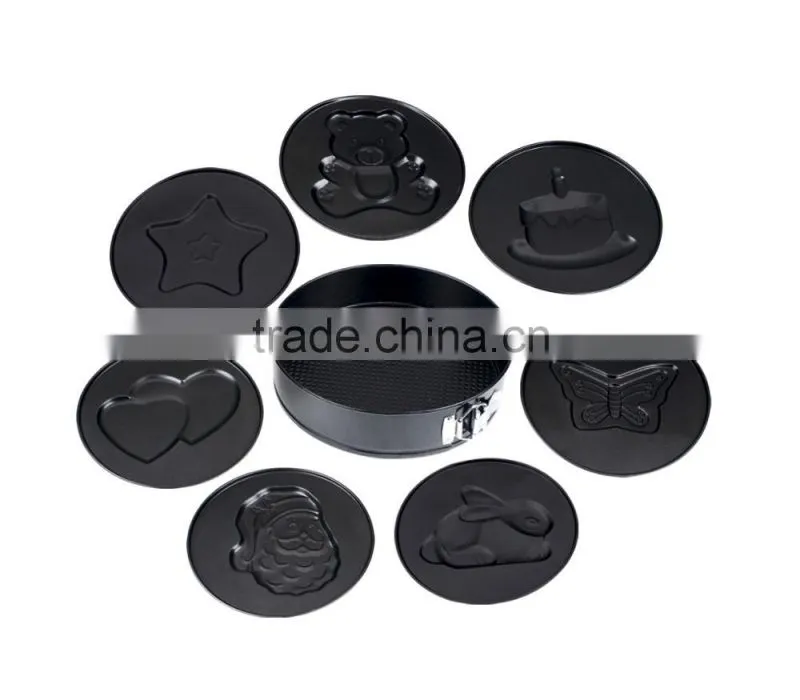 Carbon Steel Non-stick Round Springform Cake Pan Set
