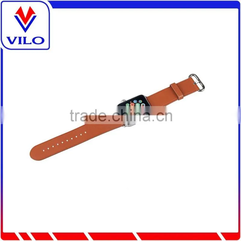 Genuine Leather Watch Band For Apple Watch 38/42mm With Adapter