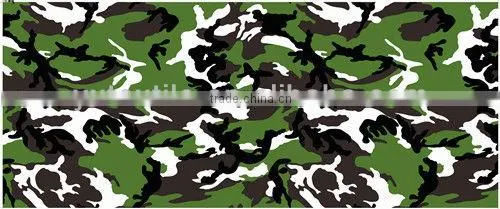 100% polyester taffeta green camo fabric for tent