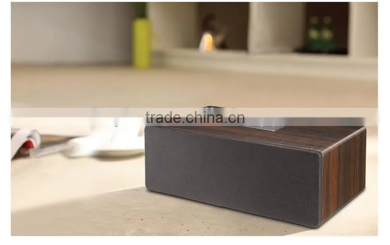 wireless DlAN WiFi Android ISO Airplay wooden speaker portable