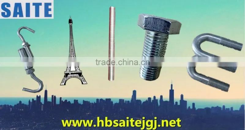 great quality Half Thread Double End Threaded Rod ground rod China manufacturers suppliers saite Fastener