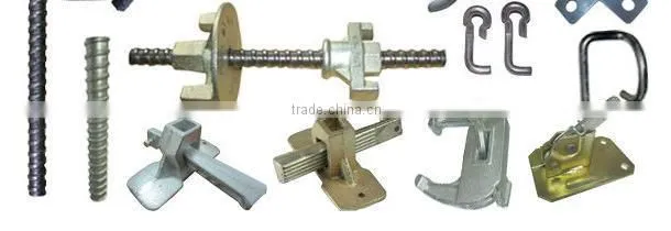 formwork tie rod wing nut 15/17mm