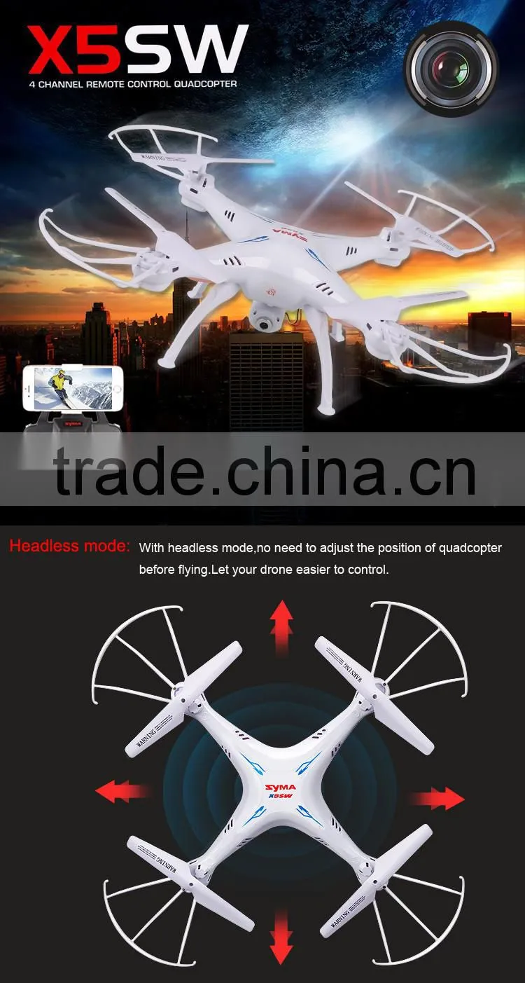 Hottest 2.4G fpv quadcopter wifi camera