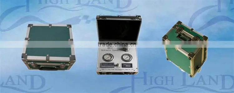 Portalbe and digital hydraulic testing equipment for hydraulic repair factory
