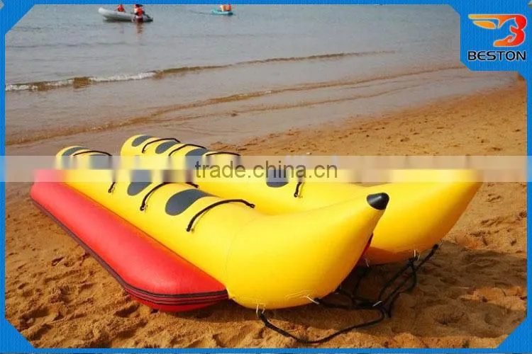 Outdoor Adults Exciting Water Game inflatable tube towable banana boat