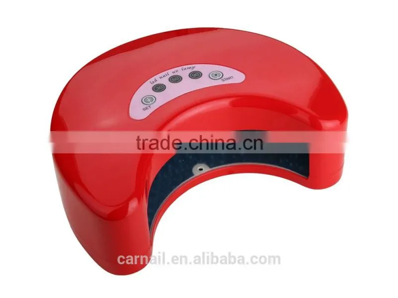 12w moon shaped CCFL UV Led Nail Lamp For Led Nail Gel led nail lamp