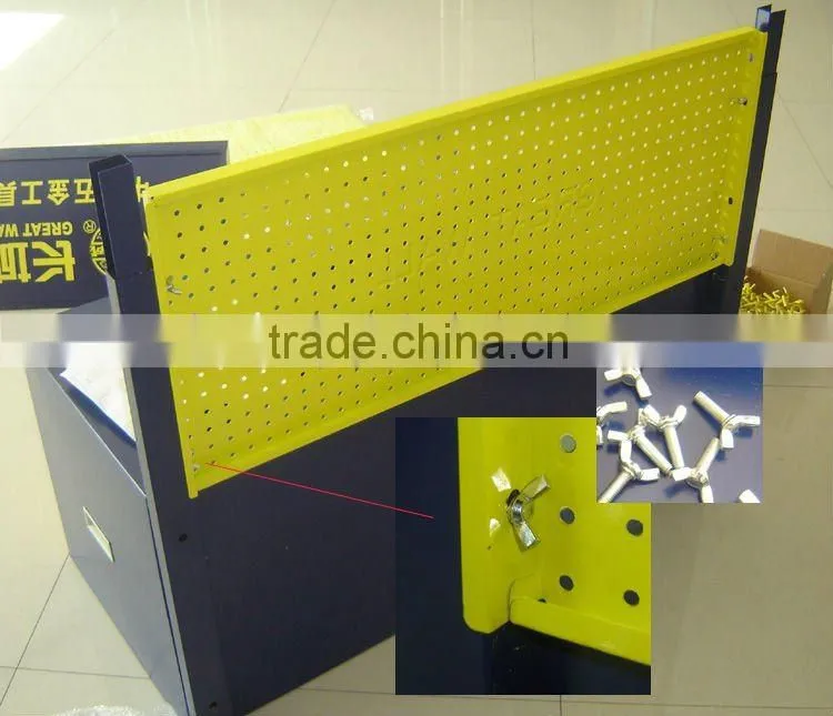 Hardware metal tools rack shelf stand