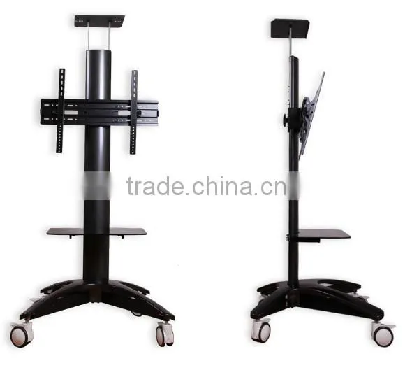Television monitor display stand tv stand cart