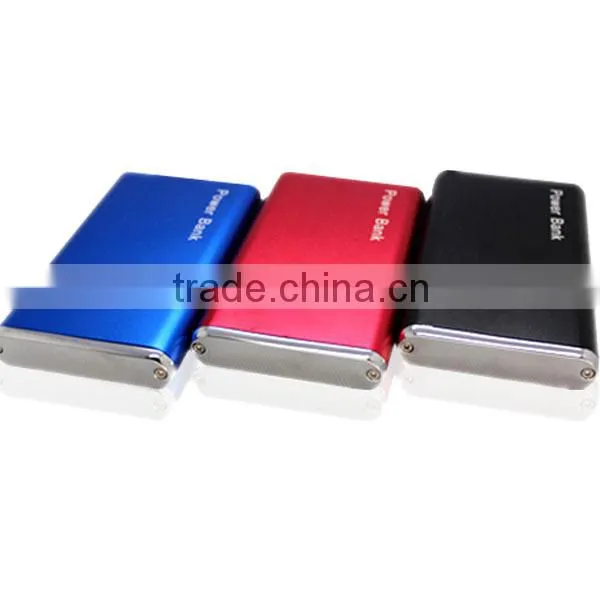 mobile phone battery charger 5500mAh portable power bank for external battery pack