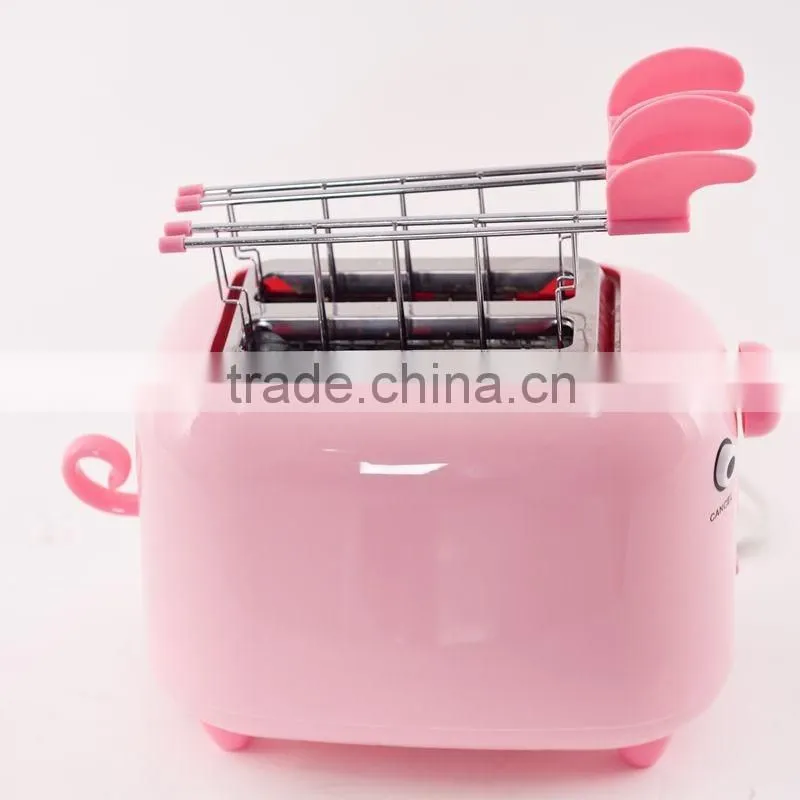 pink pig shape toaster,double toaster oven,toaster machine