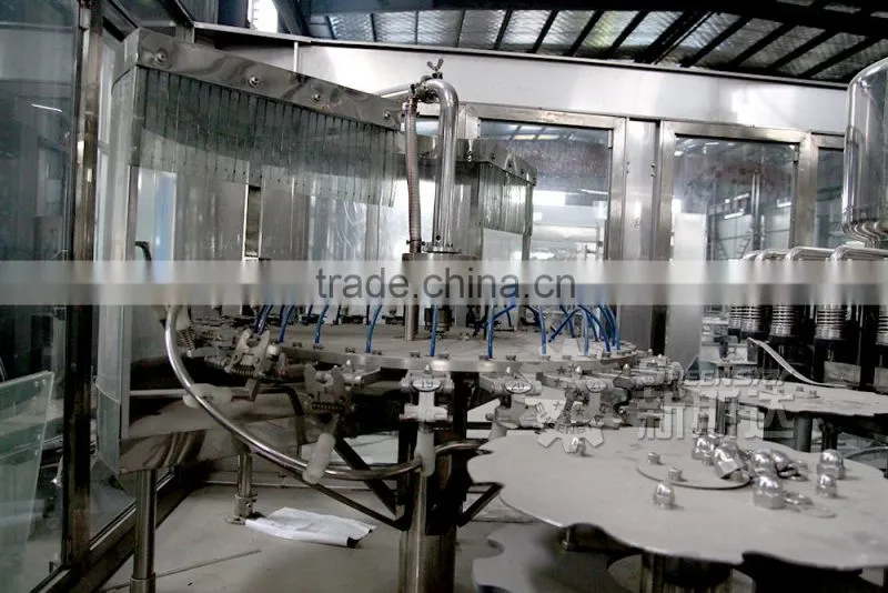 Full automatic tea beverage hot filling machine