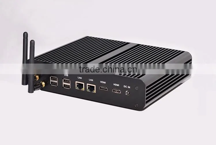 High Quality New Design 2 SSD+ 1*2.5 Inch HDD N3510 Fanless Mini Pc