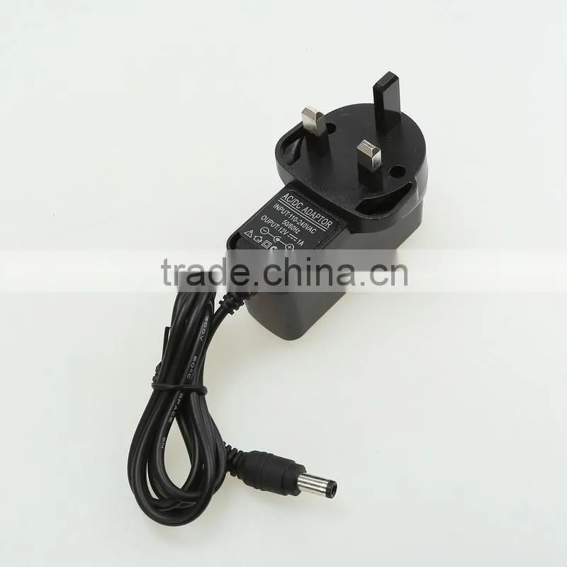 Wall mounted LED driver SAA CE approval 12V 1A AC DC Adapter
