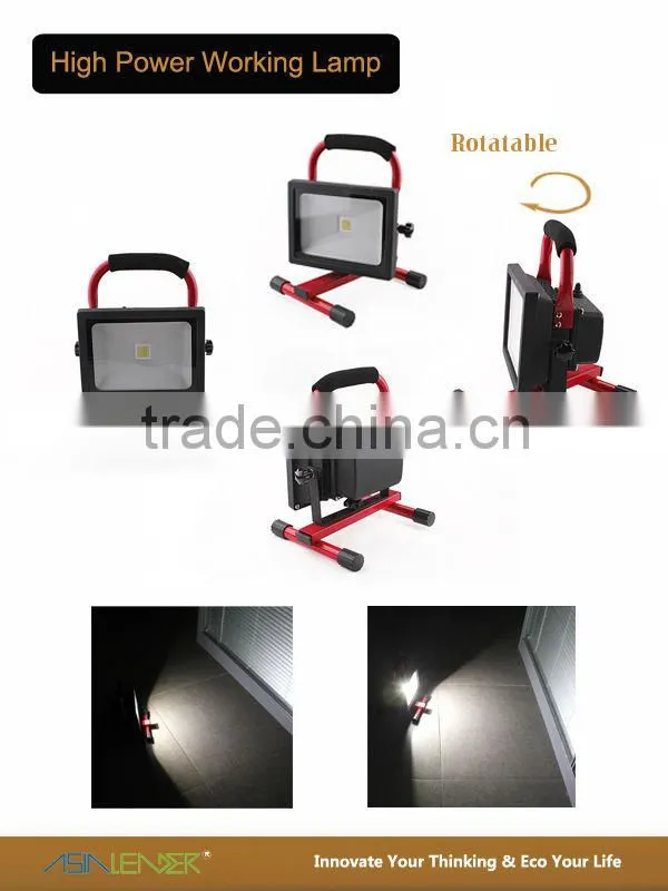 Outside Super Bright Rotating LED Flood Light with Stand