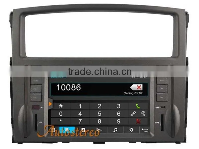 Car Stereo GPS Navigation DVD Stereo Headunit For MITSUBISHI PAJERO (2006-2011)