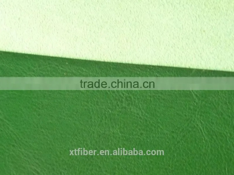 Twotone pu microfiber leather for shoes