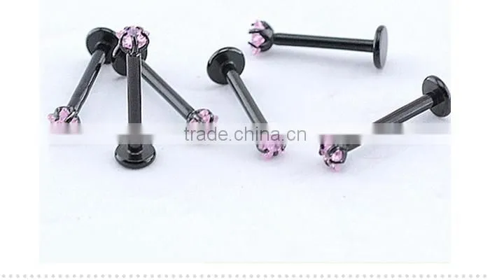 hot sale!Natural colorful magnetic lip piercing