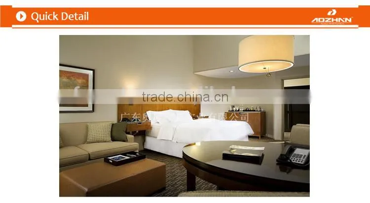 Simple Bedroom set Wooden hotel bedroom set