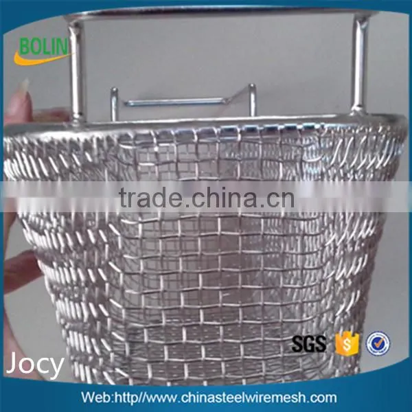 metal material and storage type stainless steel tube basket (free sample)