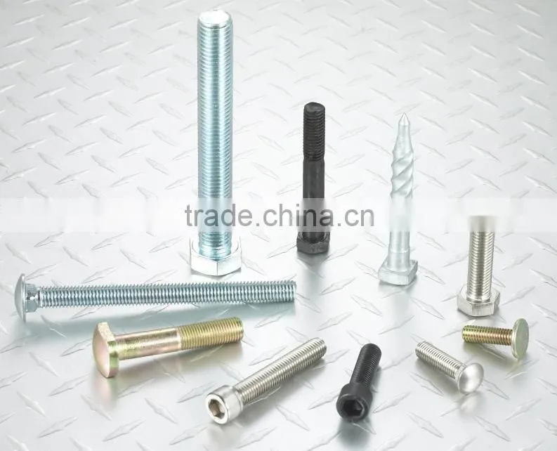 good quality manufacturer carbon steel DIN912 grade 4.8/8.8/10.9 zinc/black/plain socket head bolt