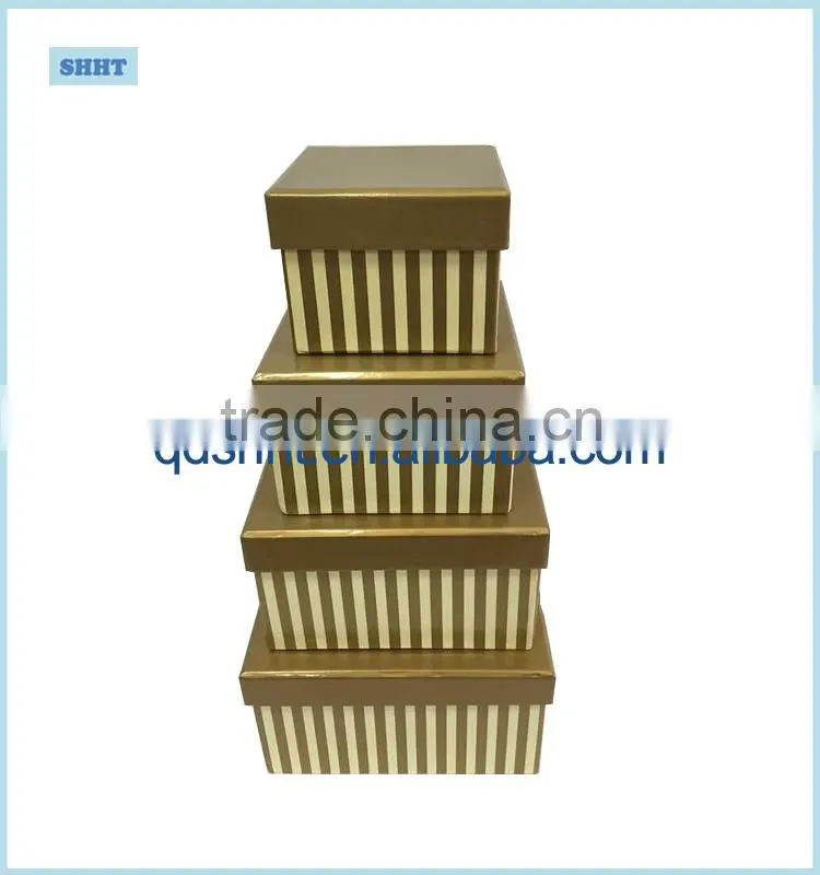 Cristmas gift packaging paper box with any color printing and any size