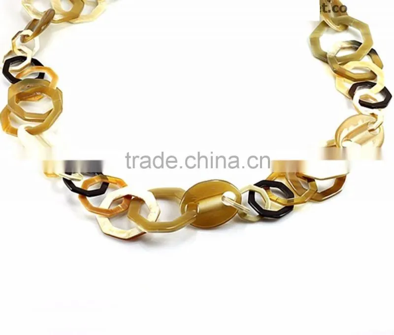 Eco-friendly nice buffalo horn necklace jewelry made in vietnam,buffalo horn jewelry