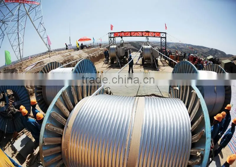 Diameter Expanded Hollow Wire for Electric Station
