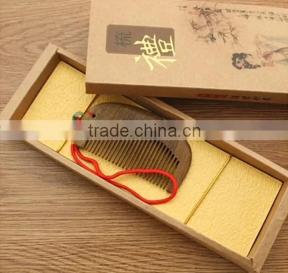 Nice wooden hotel hair combs/ hotel amenities