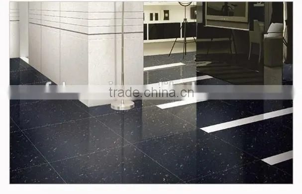 Foshan Floor Plancher Noir Porcelaine