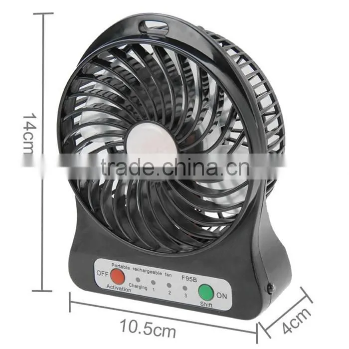 Promotional items handheld pocket toy fan, electrical table fan