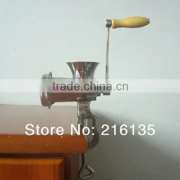 high quality stainless steel manual meat mincers(FACTORY)