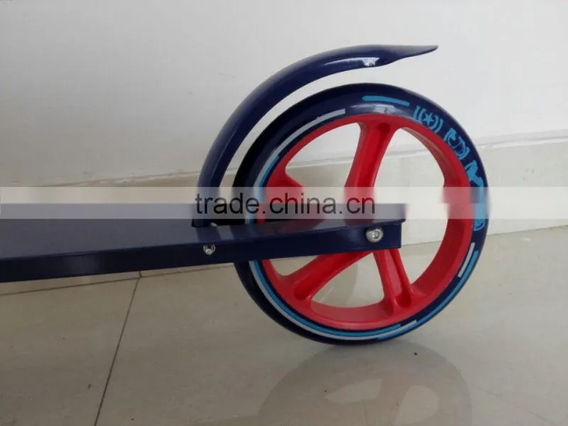 2 big wheels child scooter