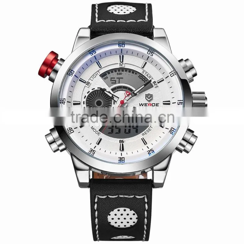 WEIDE Watch Alibaba Express Waterproof Man Watches Top 2015