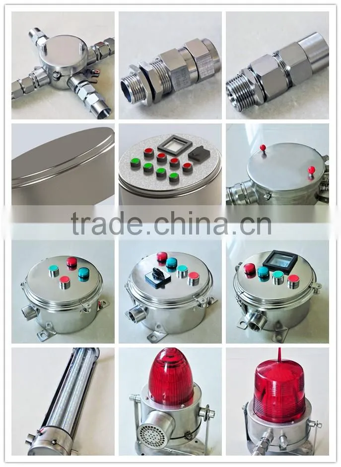 High quality low price china lead manufacturer T8 tube fixture IP65 2x18w explosion proof fluorescent luminaire