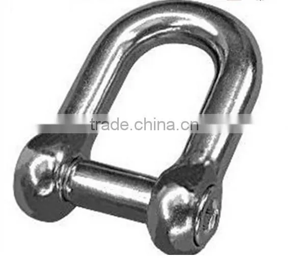 US Type Steel Drop Forged Galvanized Screw Pin Anchor Shackle