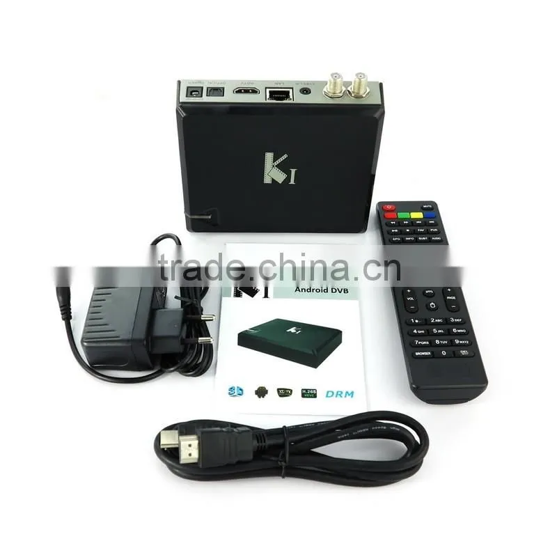Android 5.1/6.0 TV box 1G 8G 1080p STB Hybrid set top box wifi TV smart box S905 ATSC TV receiver box