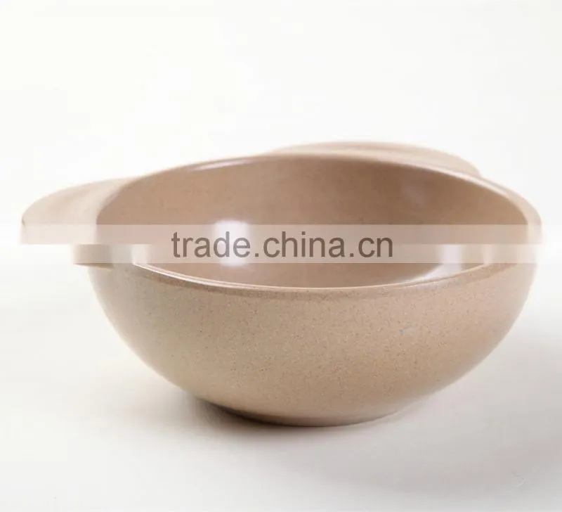 biodegradable material logo printing non-toxic tableware set