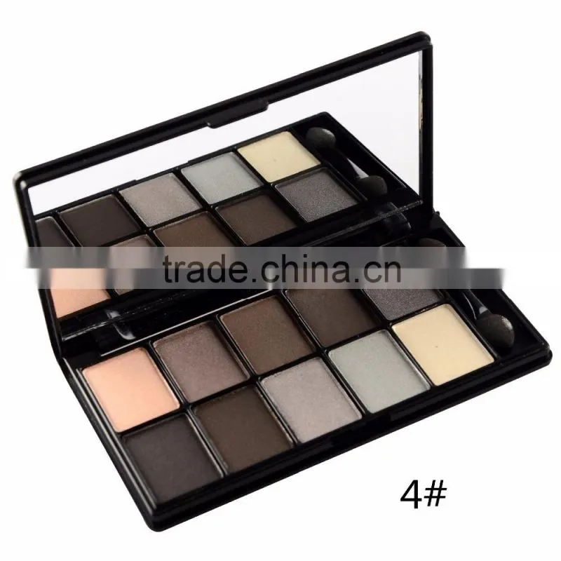 MYG 10 colors eyeshadow palette smoky eyes makeup matte eyeshadow palette