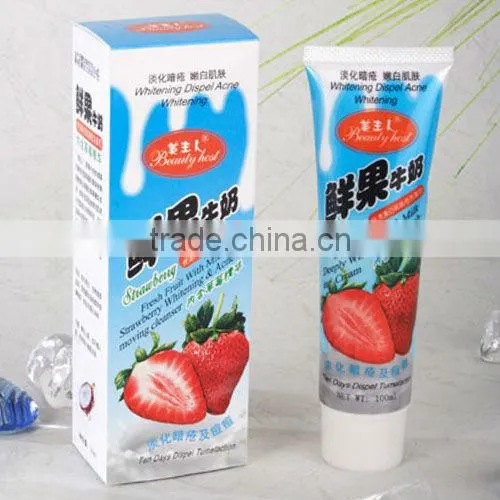 Orange Whitening Exfoliating Facial Cleanser ,facial cleanser ,exfoliating cleanser