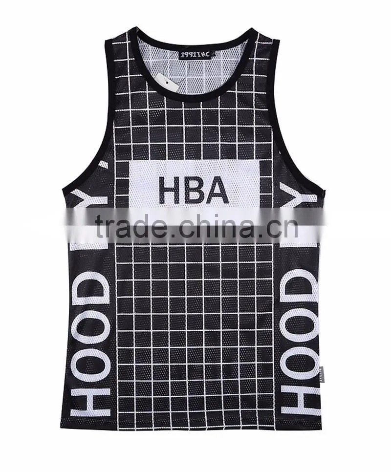 OEM & ODM activewear tank tops, stringer tank top&mens tank top& fashion basketball vest