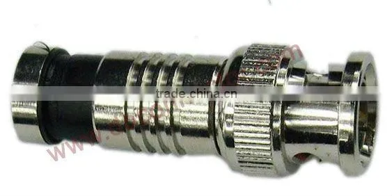 CATV RG59.RG6, RG58 BNC compression RF Coaxial Cable connector