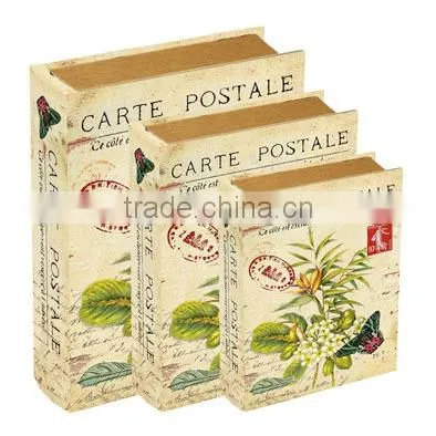 Home Decorative Book Storage Box Book Box