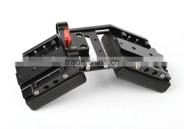 CAME-TV DSLR Shoulder Support For 15mm Rod System