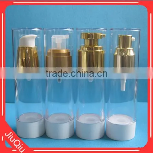HOT SALE 15ml 30ml,50ml airless acrylic bottles with good quality